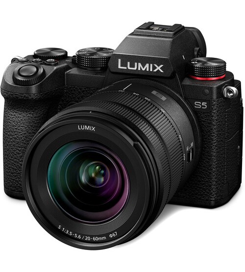 Panasonic Lumix DC-S5 Kit 20-60mm + 50mm f/1.8 Lens (promo cashback Rp 4.550.000)